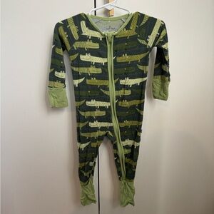 Little Sleepies Green Crocs